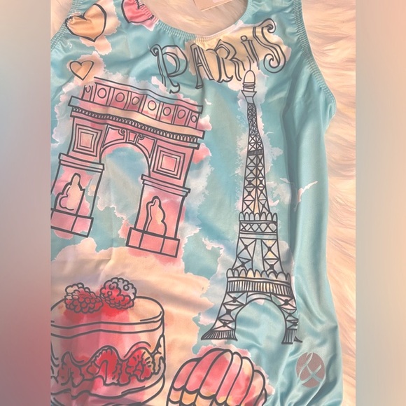 NWT Paris-themed Leotard- - Picture 4 of 8